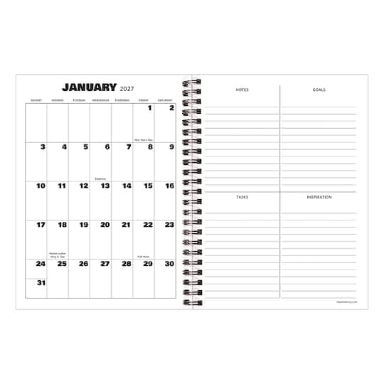 2027 Beatles Medium Weekly Monthly Planner